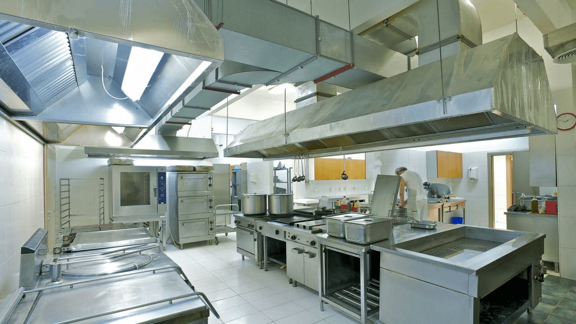 task lighting commercial kitchen
